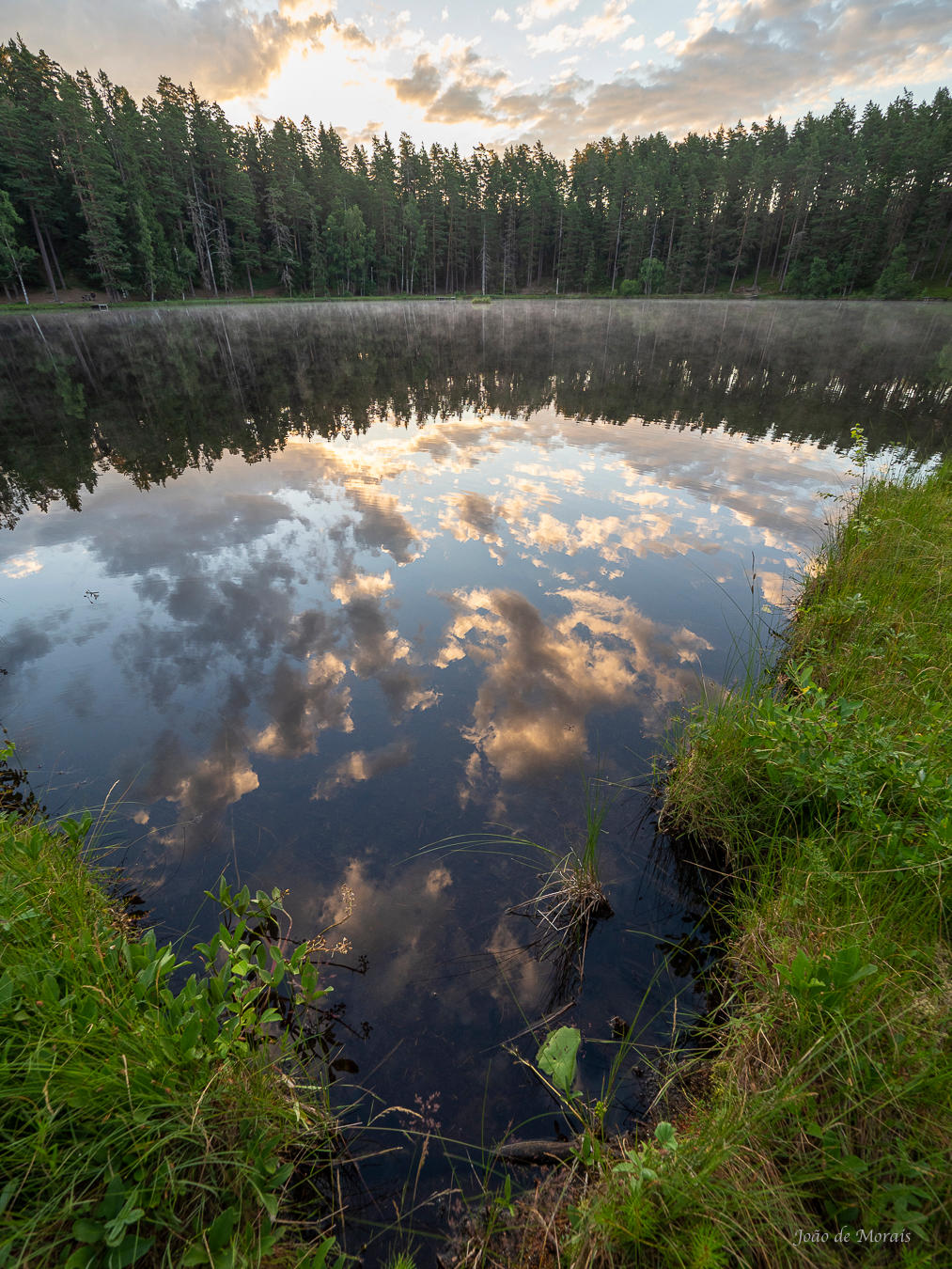 Idyllic Scandinavian landscape