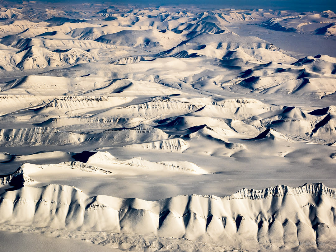 Bird's Eye View of Spitsbergen