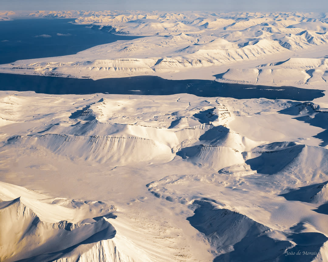 View towards Longyearbyen 