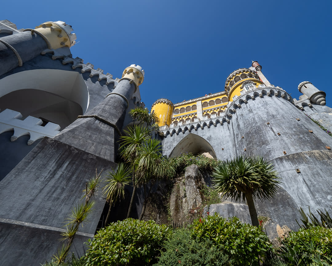 The Pena Palace, Sintra: 