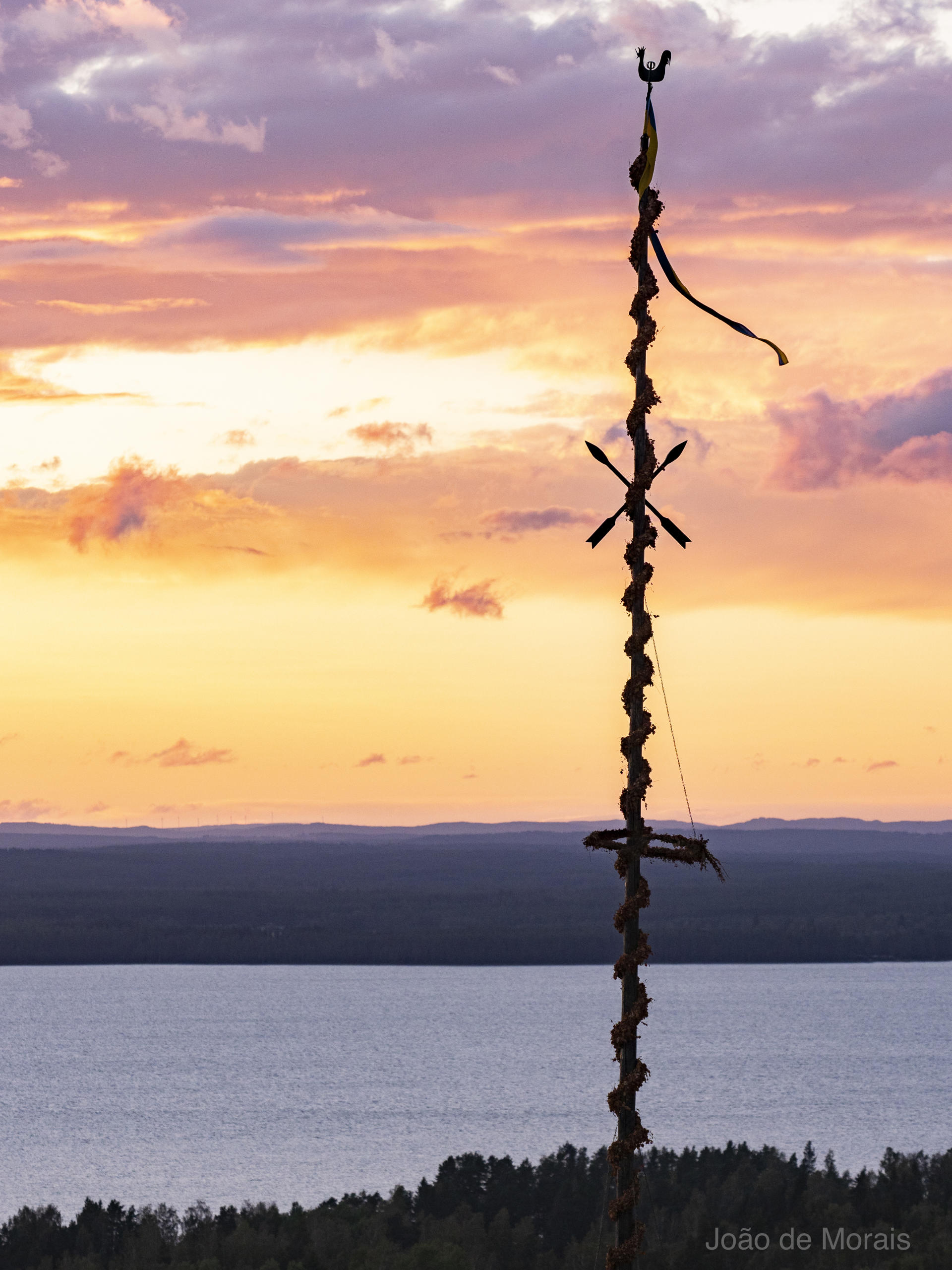 Swedish Midsummer Pole