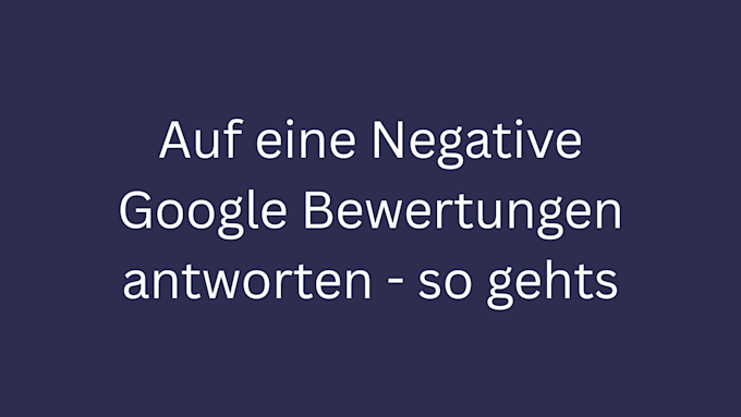 antwort negative google bewertung bild 11
