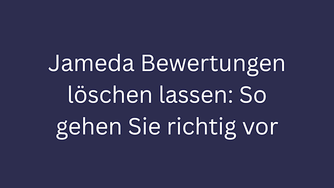 jameda bewertungen loeschen bild 1