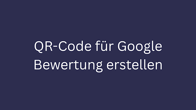 qr code google bewertung erstellen bild 3