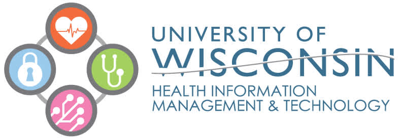 University of Wisconsin - Health Information Management & Technology logo