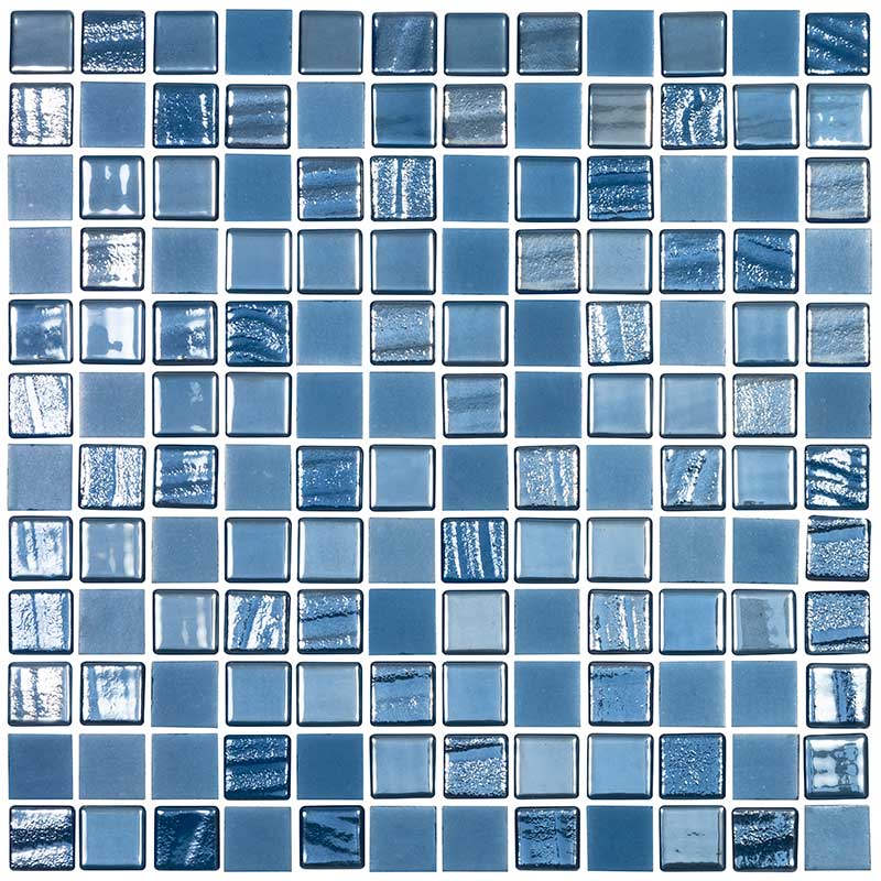 NPT SEA GLASS Cobalto mosaic tile