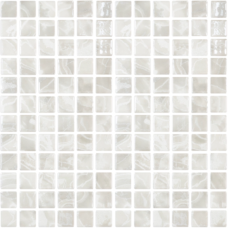 NPT DUOCHROME White Crystal mosaic tile