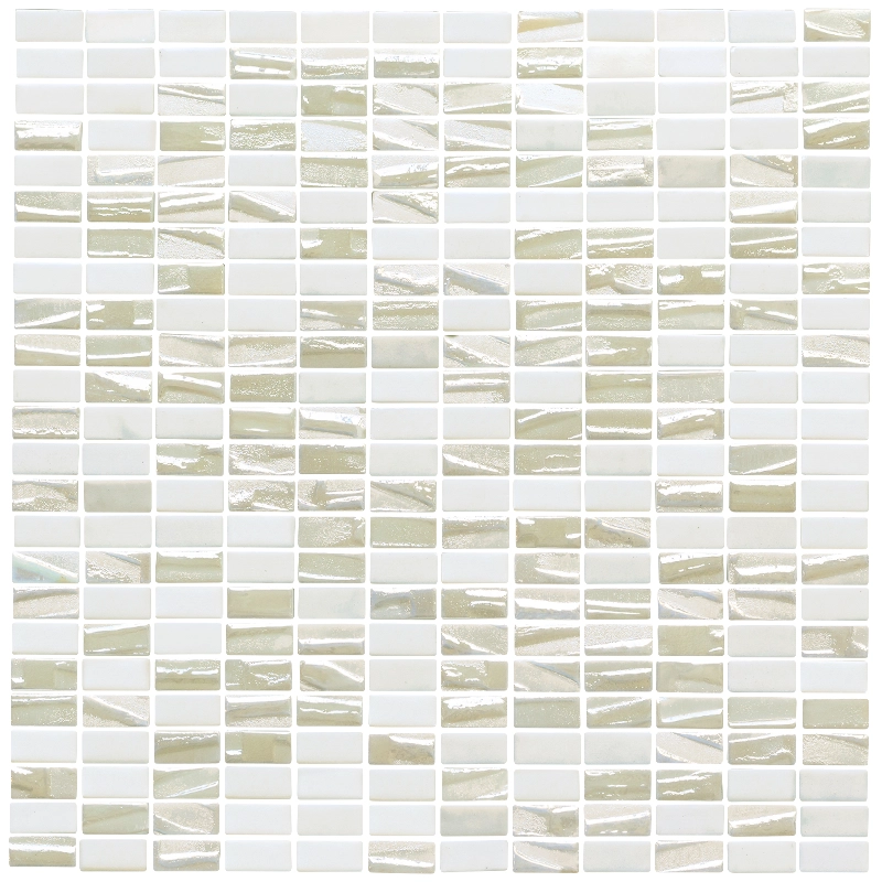 Bjou, White - Mosaic Pattern, NPT Pool Tile