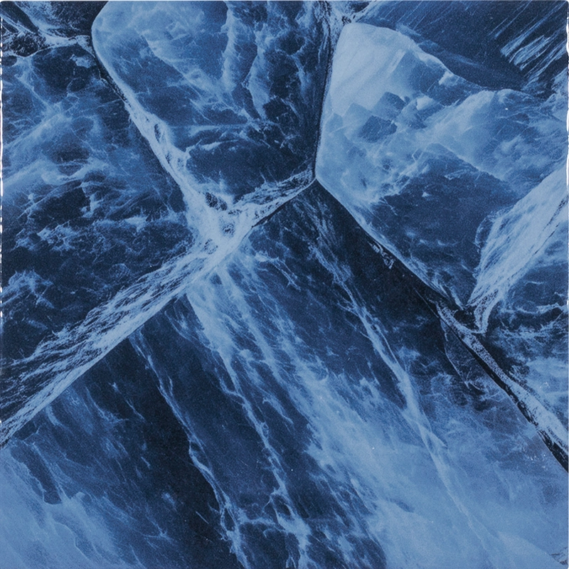 NPT Crystal Crest Navy 6x6 tile
