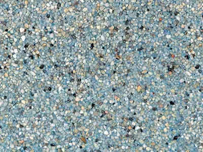 StoneScapes Mini Pebble Aqua White sample