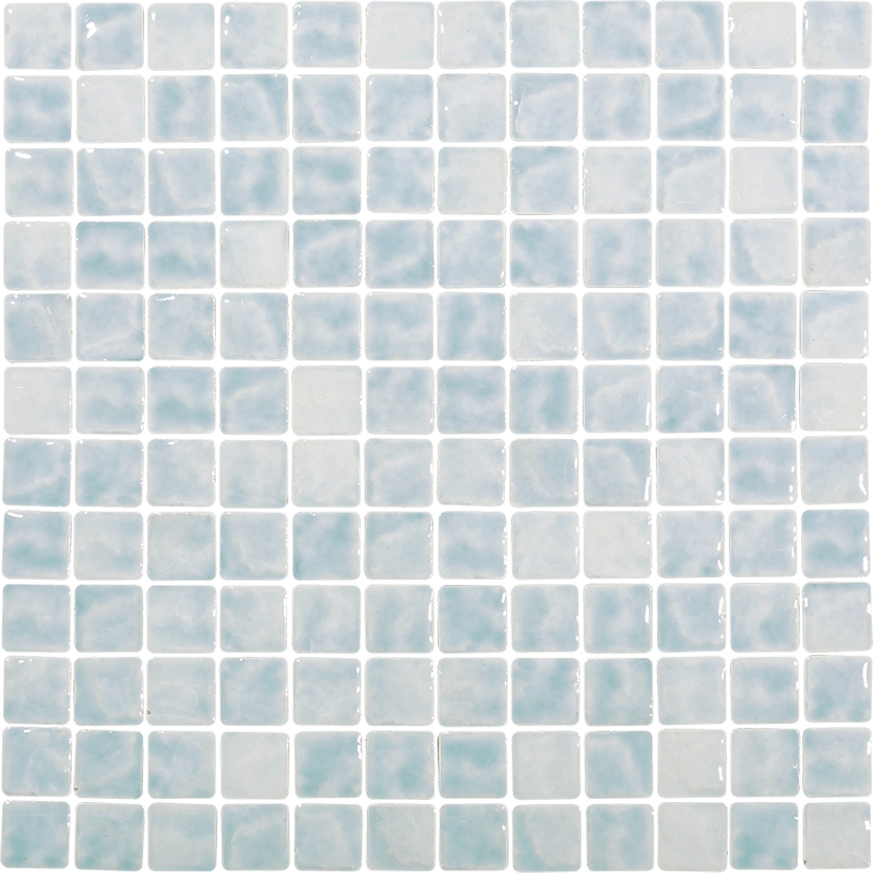 NPT DISKO BAY Iceberg White mosaic tile