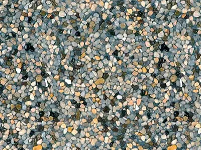 StoneScapes Regular Pebble Tahoe Blue sample