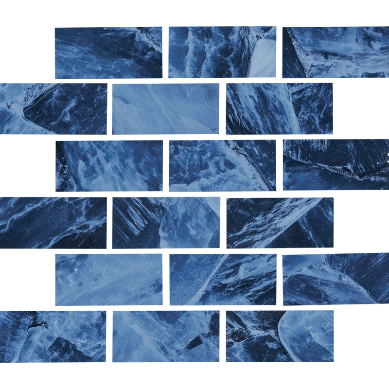 NPT CRYSTAL CREST Navy mosaic tile