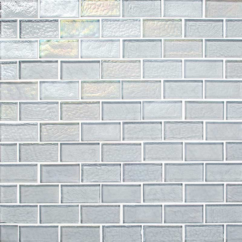 Sea Ice Silver 1&quot; x 2&quot; | NPT Sea Ice Silver Tile