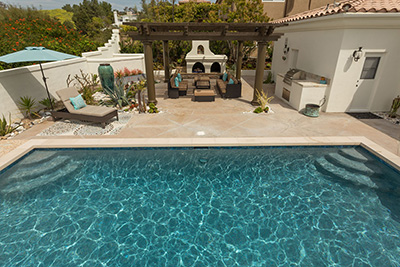 StoneScapes Puerto Rico Blend Small: Aqua Blue Small