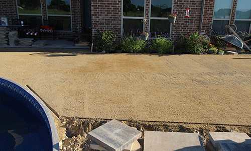 Concrete Pavers Installation Around Pool