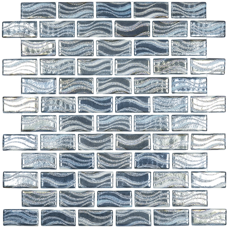 NPT GLACIER BAY Ocean Blue mosaic tile