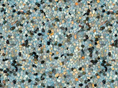 StoneScapes Regular Pebble Aqua Blue sample