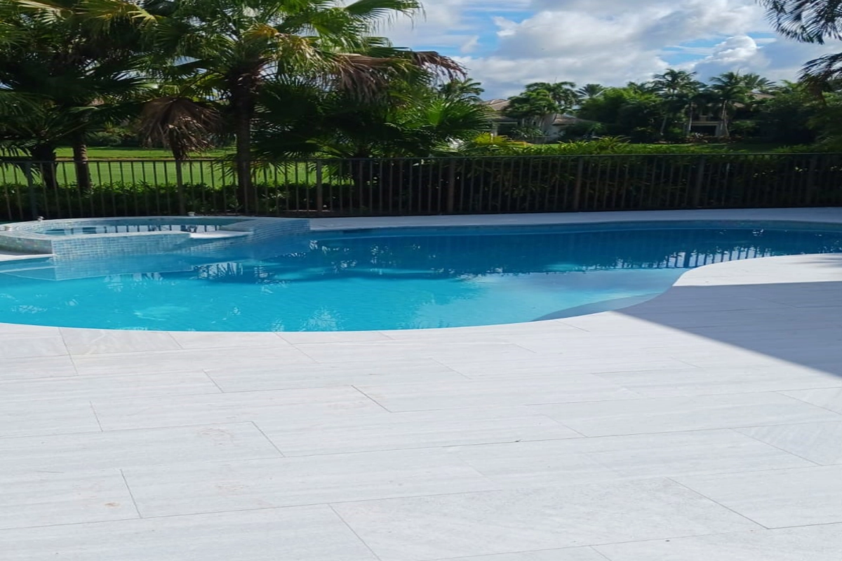 Azure Sandblasted Marble Stone