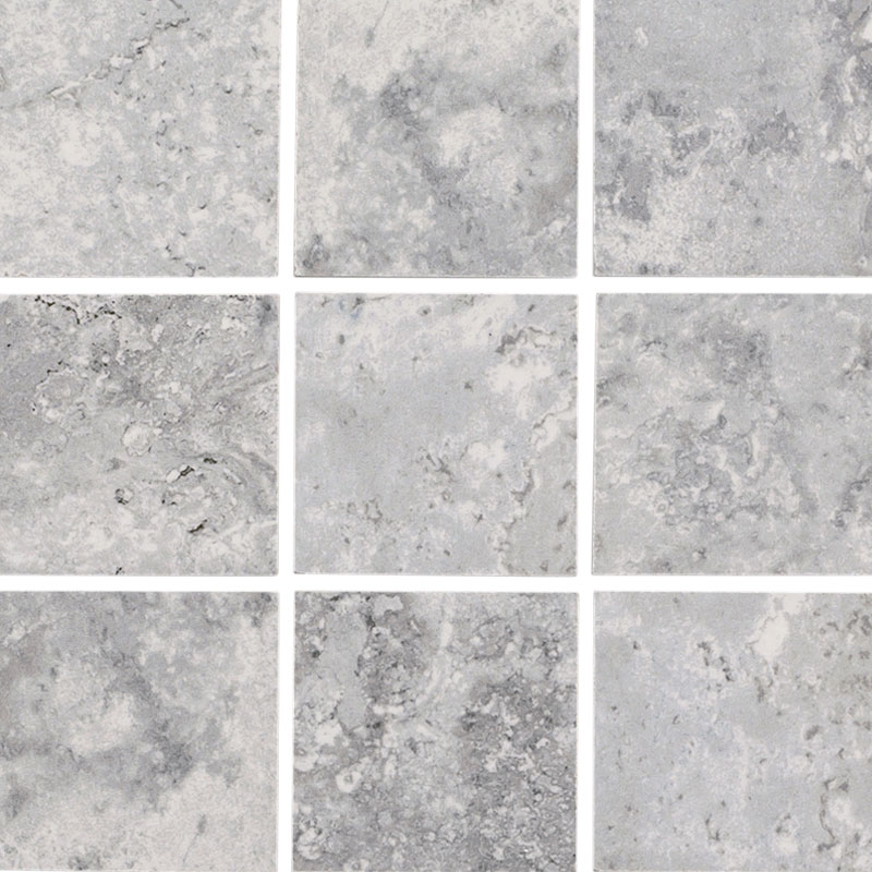 Tivoli Stone Silver 2&quot; x 2&quot; | NPT Tivoli Stone Tile