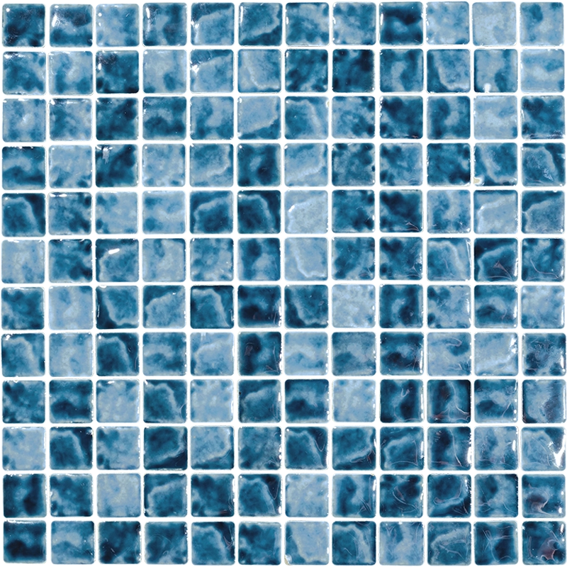 NPT DISKO BAY Ocean Blue mosaic tile