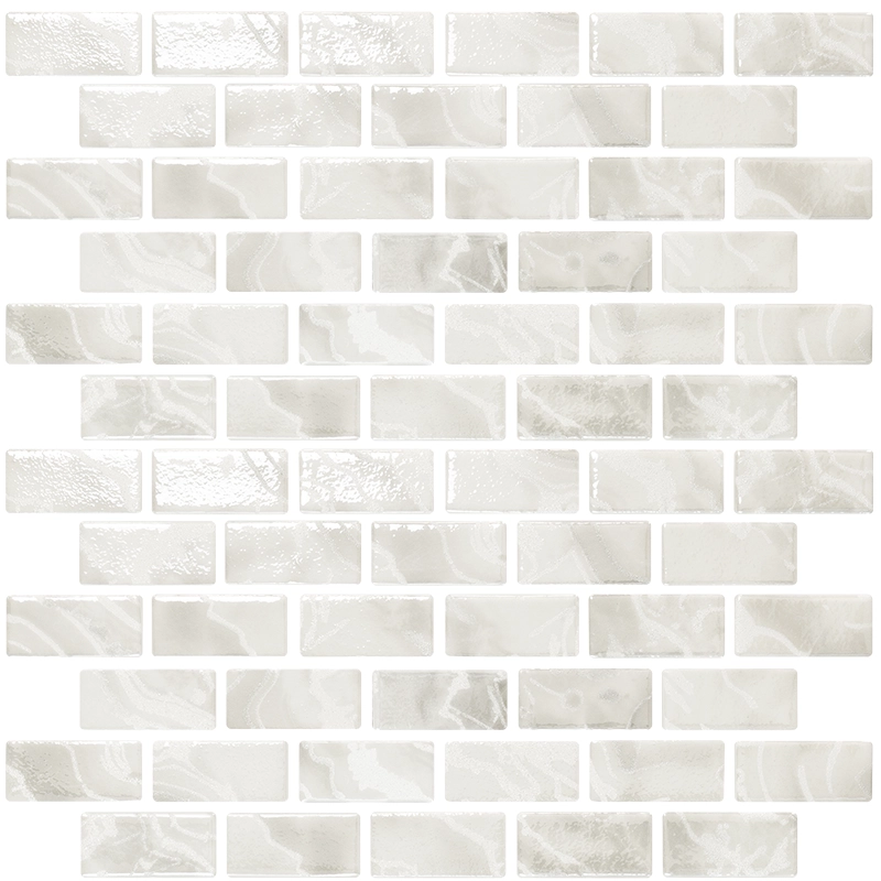 NPT DUOCHROME White Crystal mosaic tile