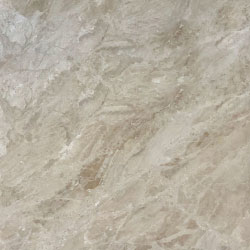 A close up of a gray granite counter top