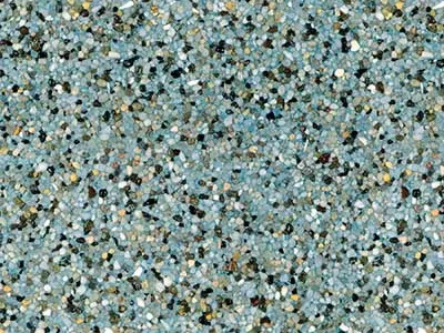 StoneScapes Mini Pebble Aqua Blue sample