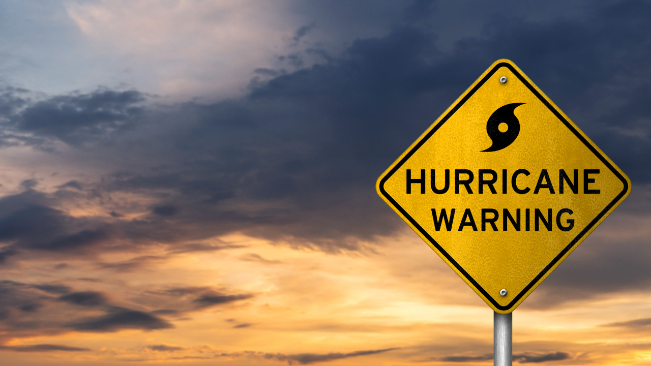 Hurricane Warning Sign