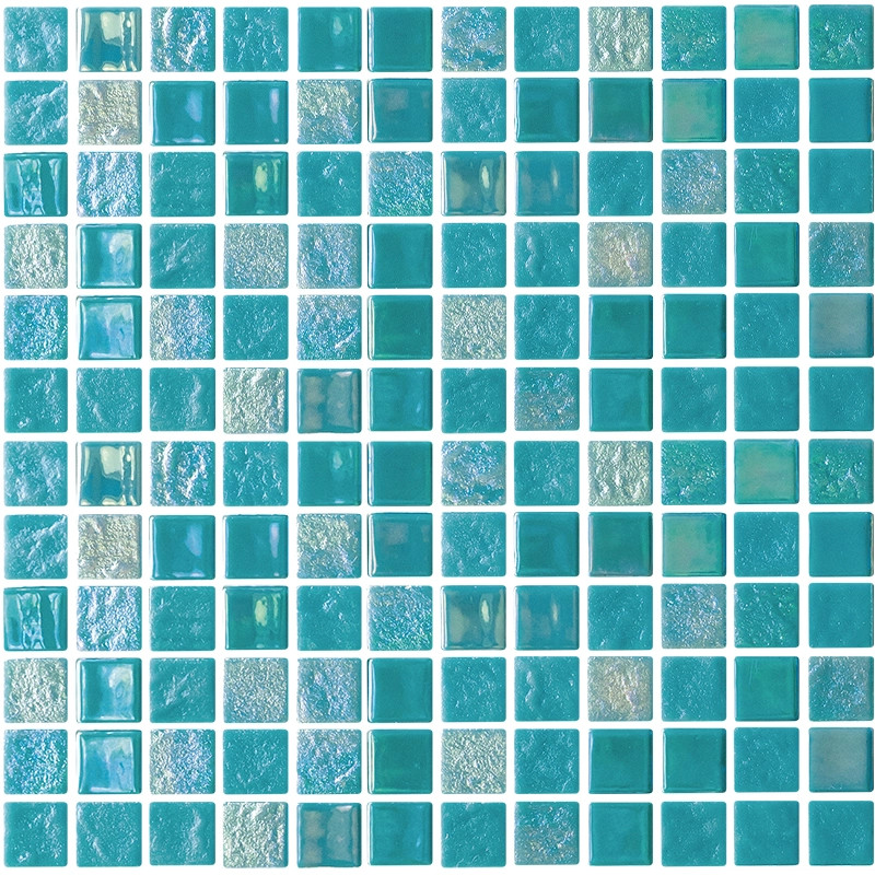 NPT SOLARA Teal Glow mosaic tile