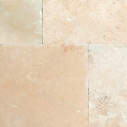 Natural Stone Milky Ivory Travertine Tile, Outdoor Swimming Pool