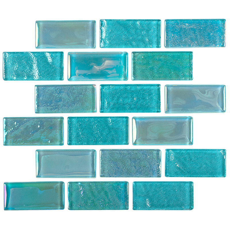 NPT EQUINOX Icy Teal mosaic tile