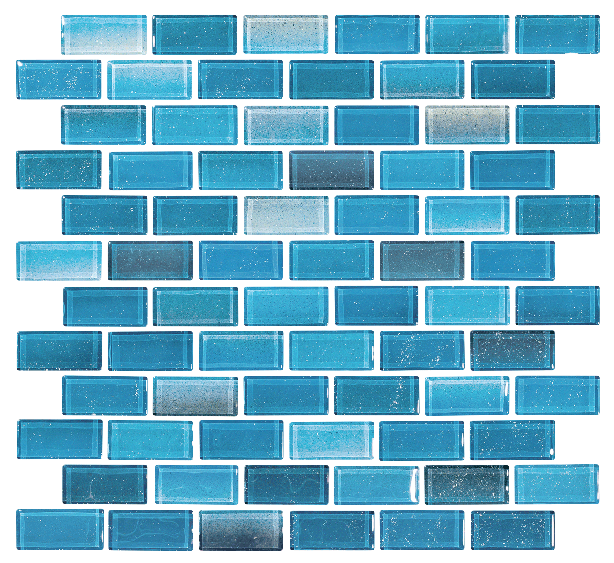 NPT SEAMIST Turquoise mosaic tile