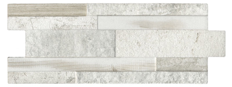 Rockwood Classic White 15 3/4&quot; x 6 1/4&quot; | NPT Stone Look Pool Tile