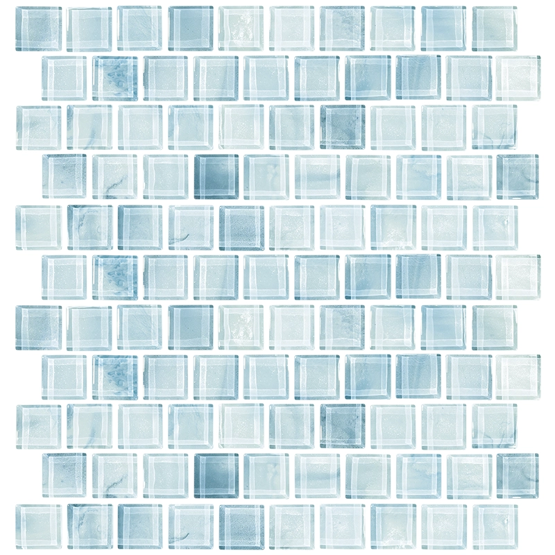 NPT WATER ART Cloud Blue mosaic tile