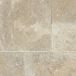 A close up of a gray granite counter top