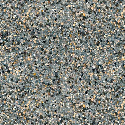StoneScapes Mini Pebble Tahoe Blue sample