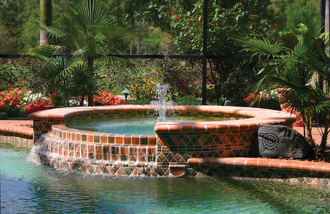 Rose Tan Clay Coping, NPT Hardscapes