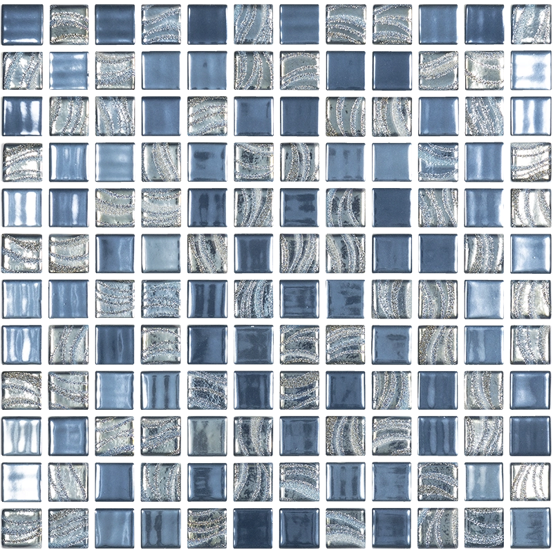 NPT GLACIER BAY Ocean Blue mosaic tile