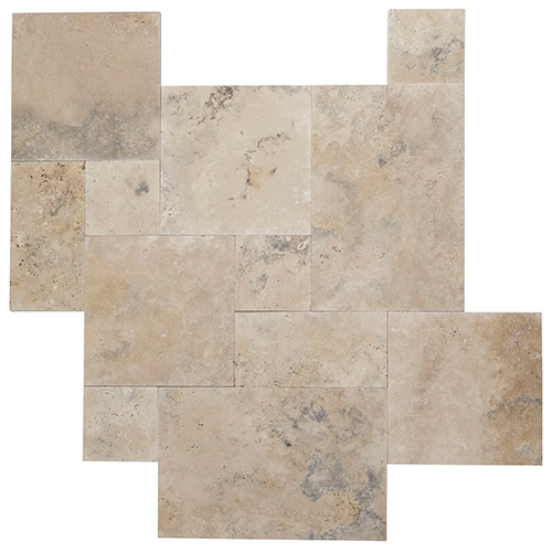 Tuscan Trail Tumbled Travertine Paver | NPT Levanti Natural Stone Paver