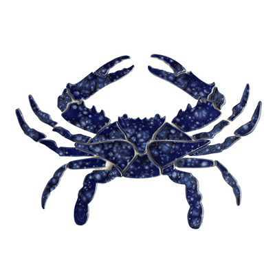 Blue Crab BC34-12 Ceramic Mosaics | NPT Ceramic Mosaics