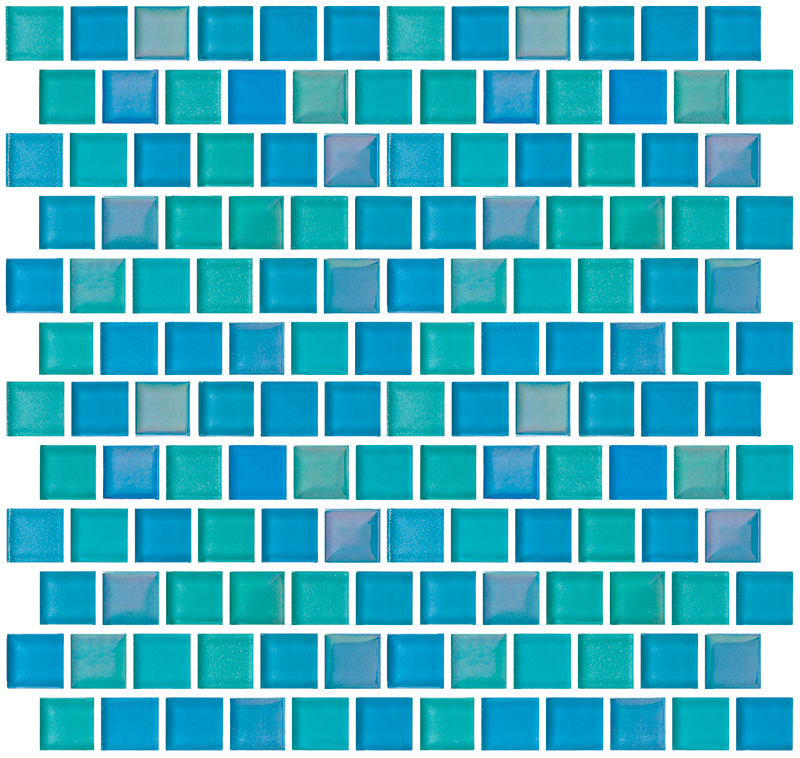 Jules Aqua Blend Tile