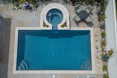 StoneScapes Puerto Rico Blend Small: Aqua Blue Small | Nptpool.com
