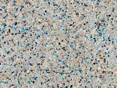 StoneScapes Puerto Rico Blend Caribbean Blue sample