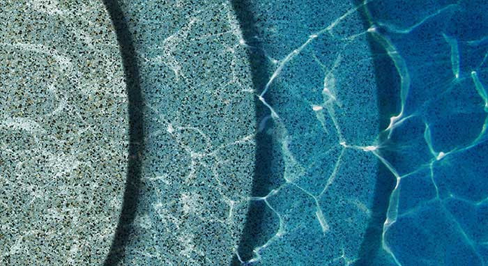 Aqua Blue Mini Water Depth