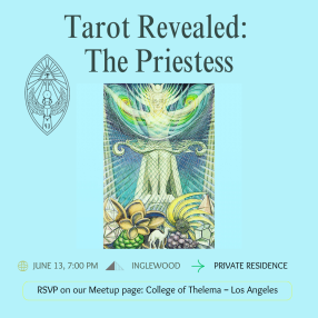 Tarot Revealed: The Priestess — Thu, Jun 13 07:00 PM