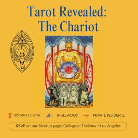 Tarot Revealed: The Chariot — Thu, Oct 17 07:00 PM