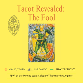 Tarot Revealed: The Fool — Thu, May 16 07:00 PM