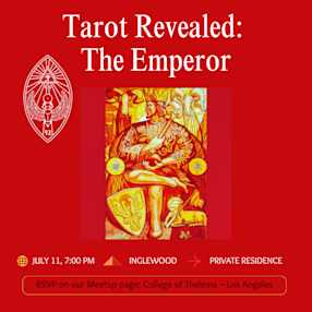 Tarot Revealed: The Emperor — Thu, Jul 11 07:00 PM