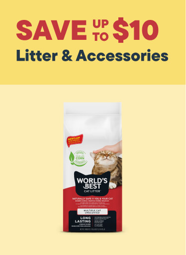 Litter & Accessories - Save up to $10
